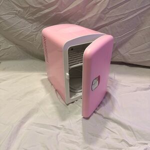 Compact Pink Mini Fridge